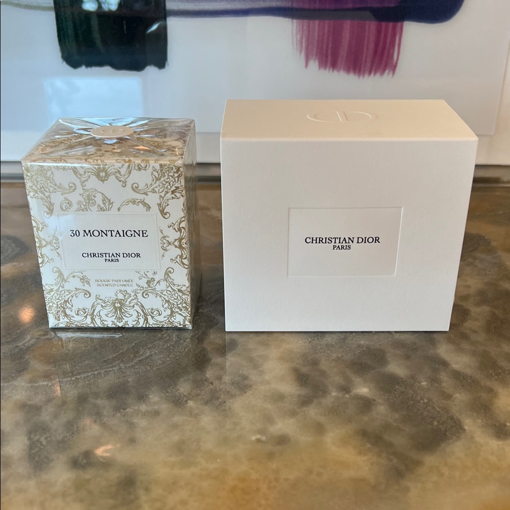 Christian Dior 30 Montaigne Candles and Perfume set